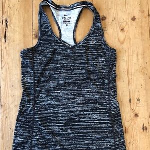 Black Nike dry fit tank